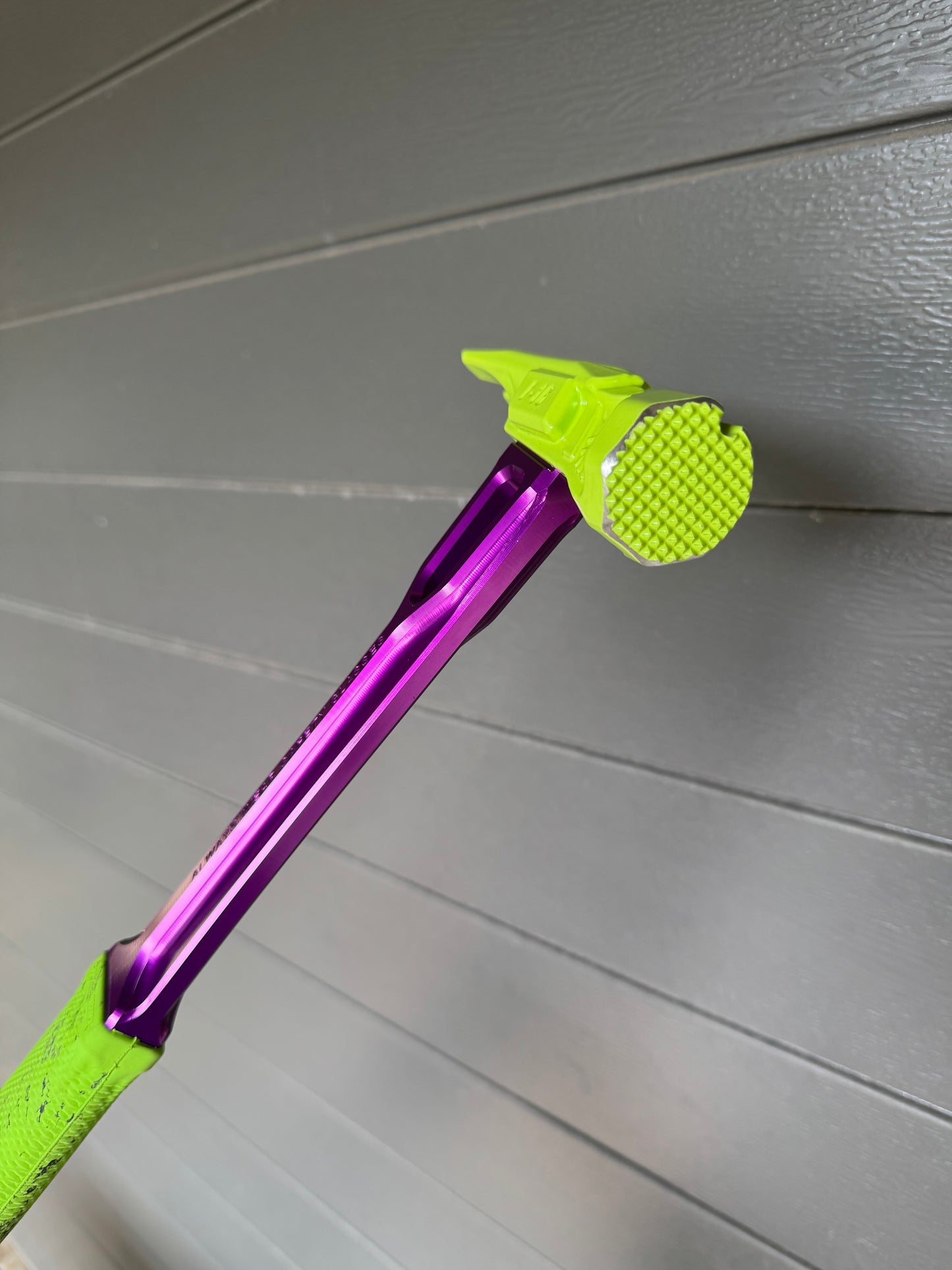 Raptor Joker 16" Purple handle Green Head.