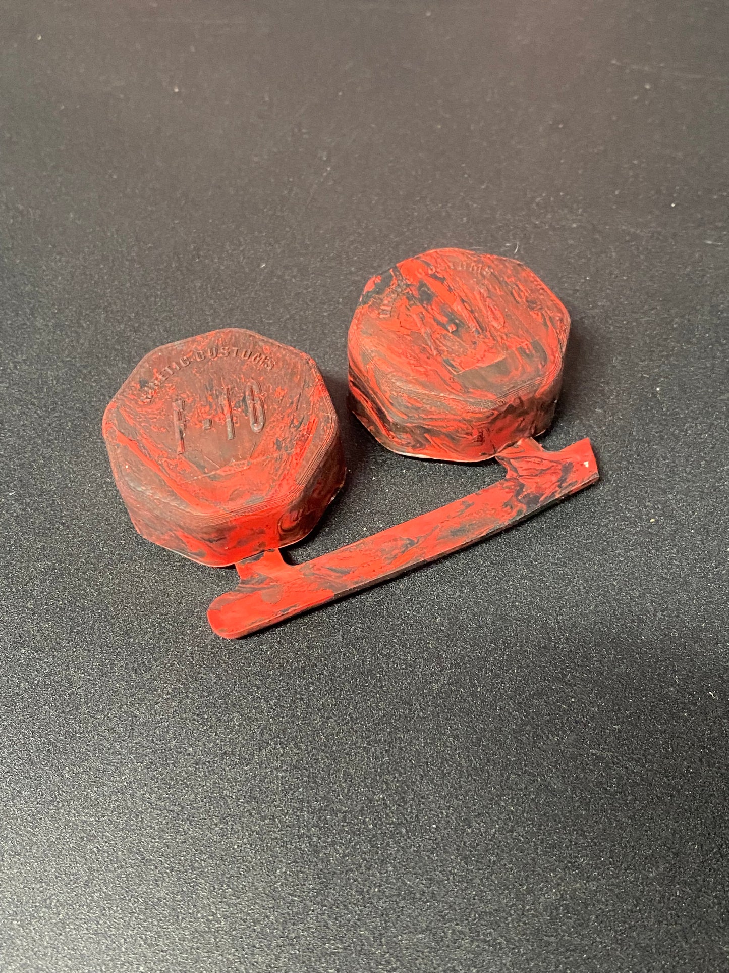 Paquete de 2 tapas protectoras suaves para cara de Kinetic Customs