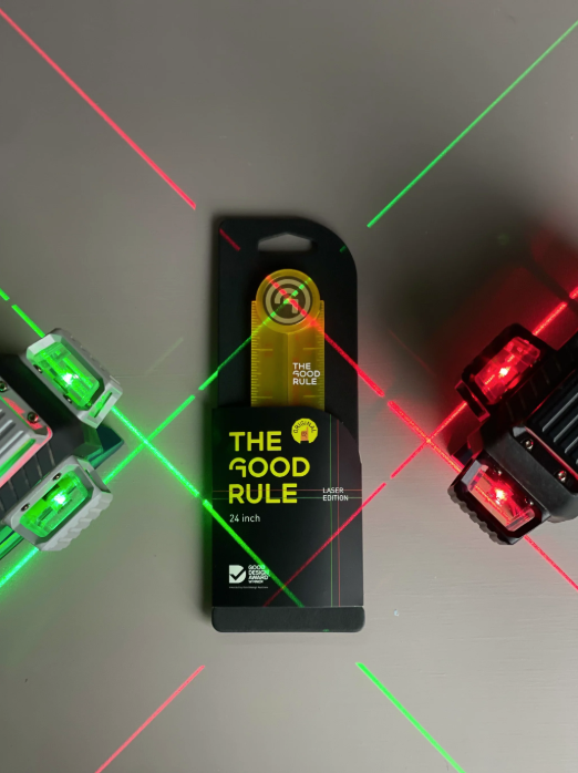 Édition laser ! Règle de chantier pliable de 600 mm The Good Rule (métrique)