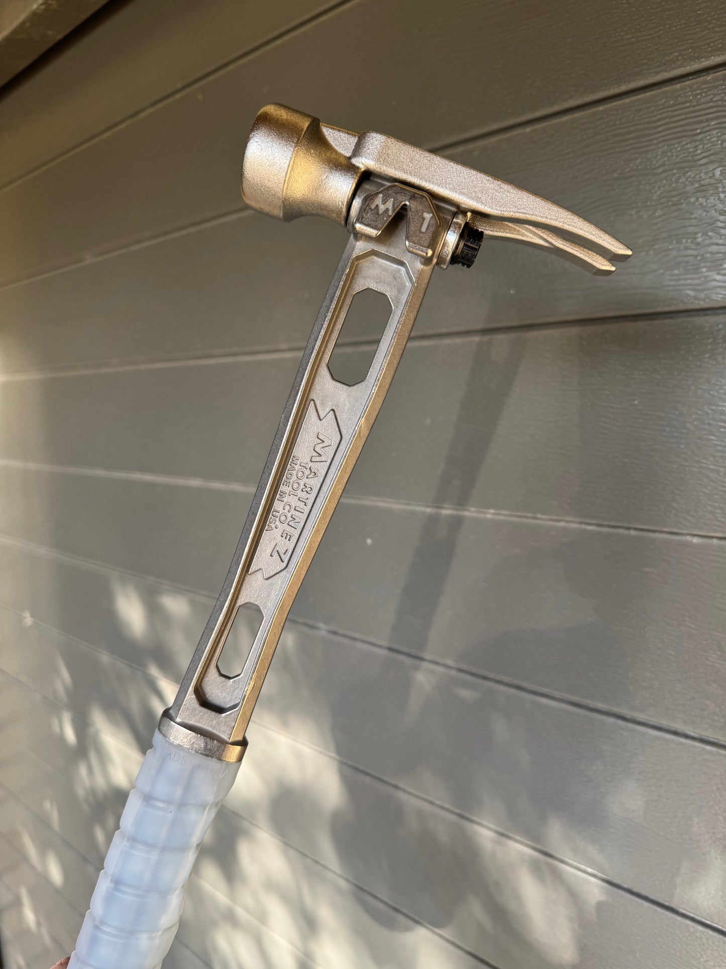 Martinez M1 - Raw handle with zinc plated head