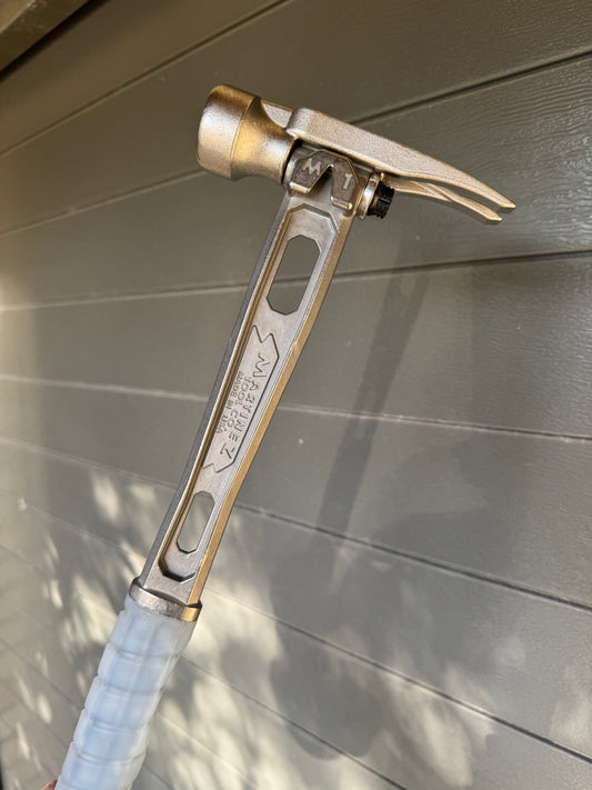Martinez M1 - Raw handle with zinc plated head