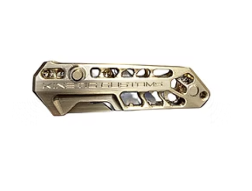 *Preorder* Brass Reaper Version 2 with blade storage (stock due early 2026)