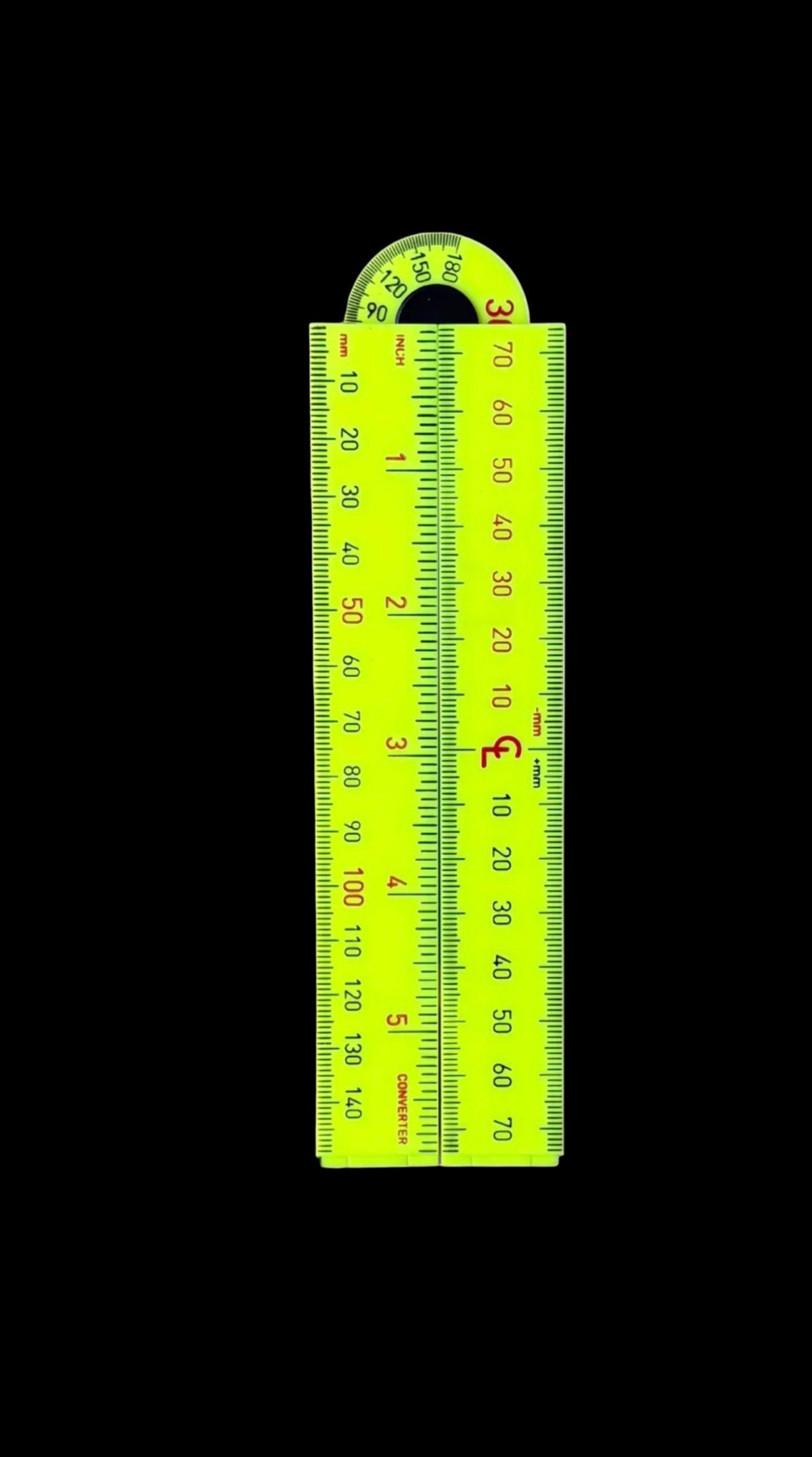 Règle de construction pliable de 600 mm The Good Rule (métrique)