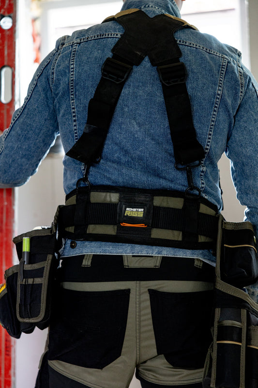 Monster Rigs Tool Belt Builder (Tools in pouches not included)