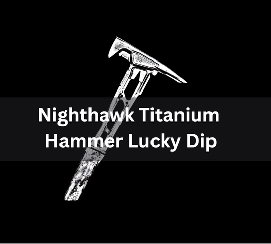 Titanium Hammer Lucky Dip (Titanium Handle with Steel Head) random colors, read description for more info.