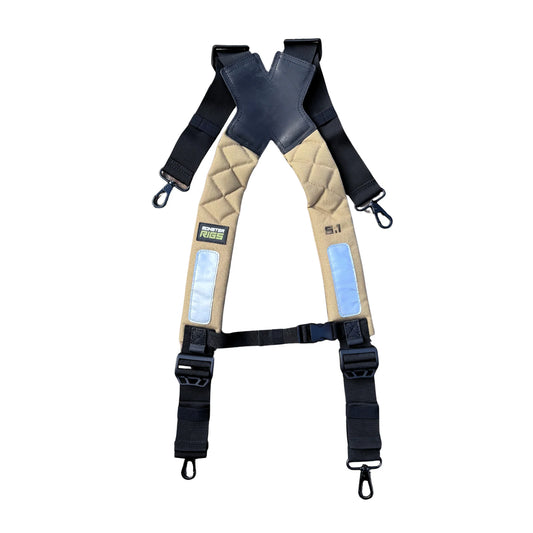 Monster Rigs Padded 4 Point Suspenders